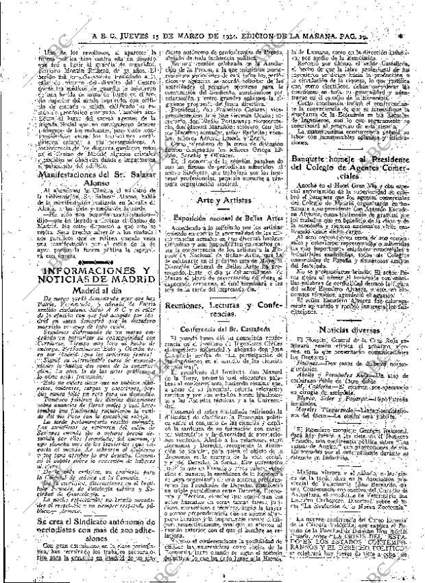ABC MADRID 15-03-1934 página 19