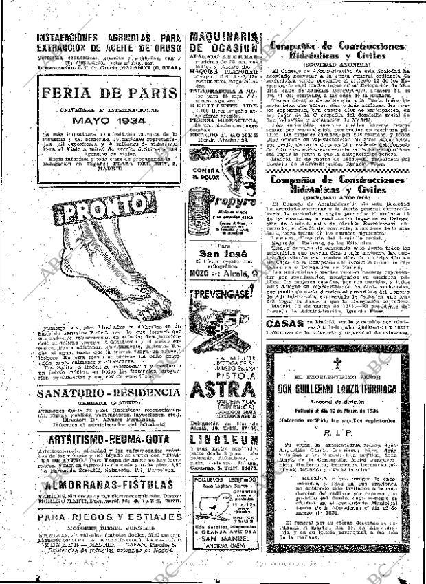 ABC MADRID 15-03-1934 página 30