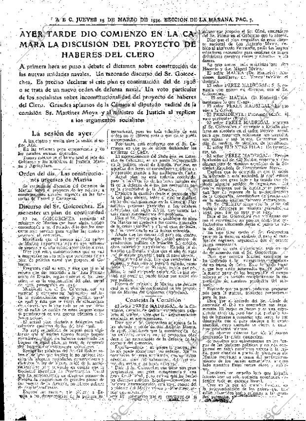 ABC MADRID 15-03-1934 página 7
