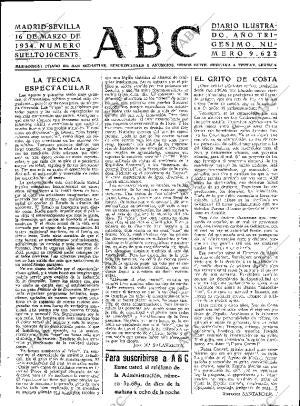 ABC SEVILLA 16-03-1934 página 1