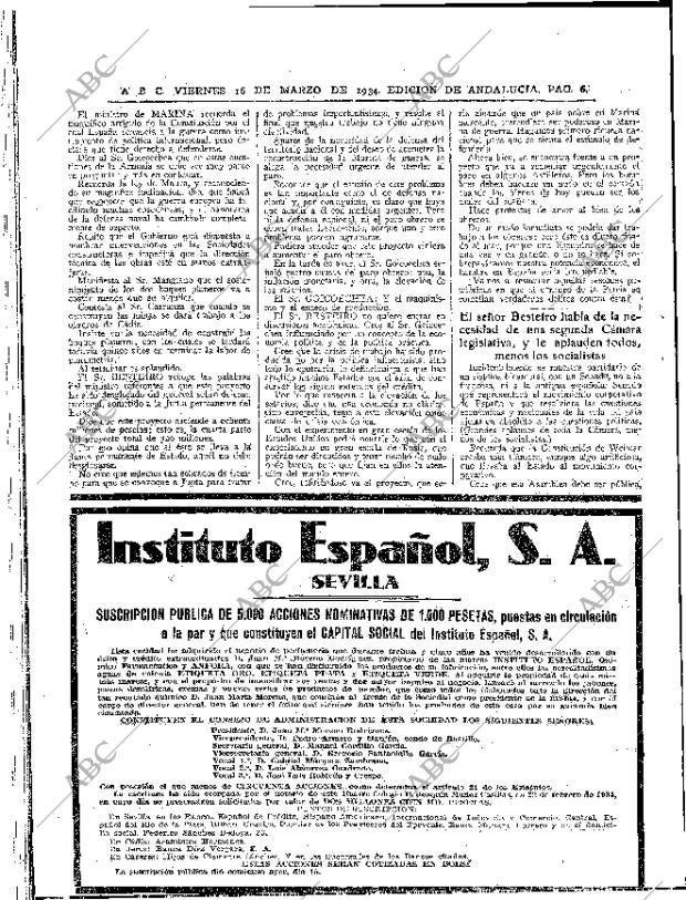 ABC SEVILLA 16-03-1934 página 6