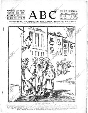 ABC MADRID 18-03-1934 página 1