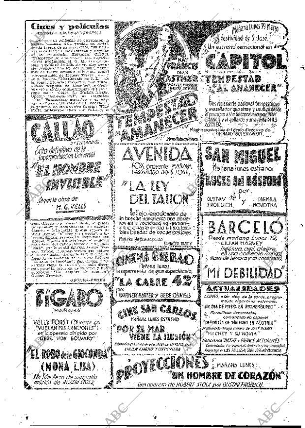 ABC MADRID 18-03-1934 página 14