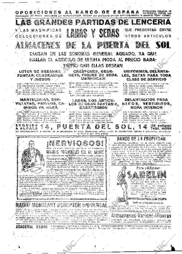 ABC MADRID 18-03-1934 página 38