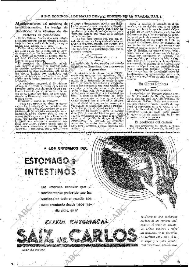 ABC MADRID 18-03-1934 página 8