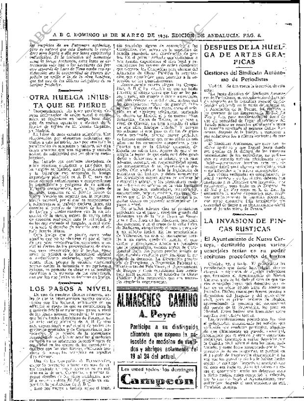 ABC SEVILLA 18-03-1934 página 8