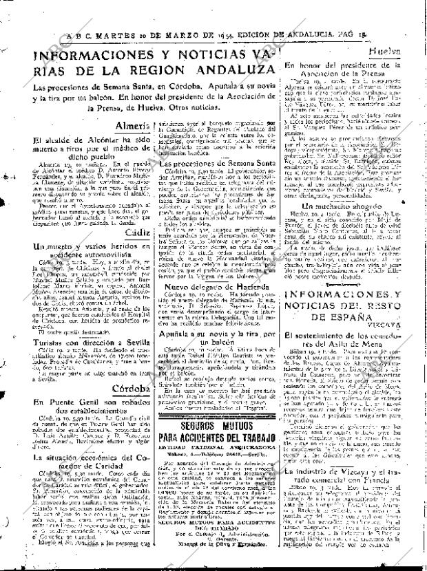 ABC SEVILLA 20-03-1934 página 15