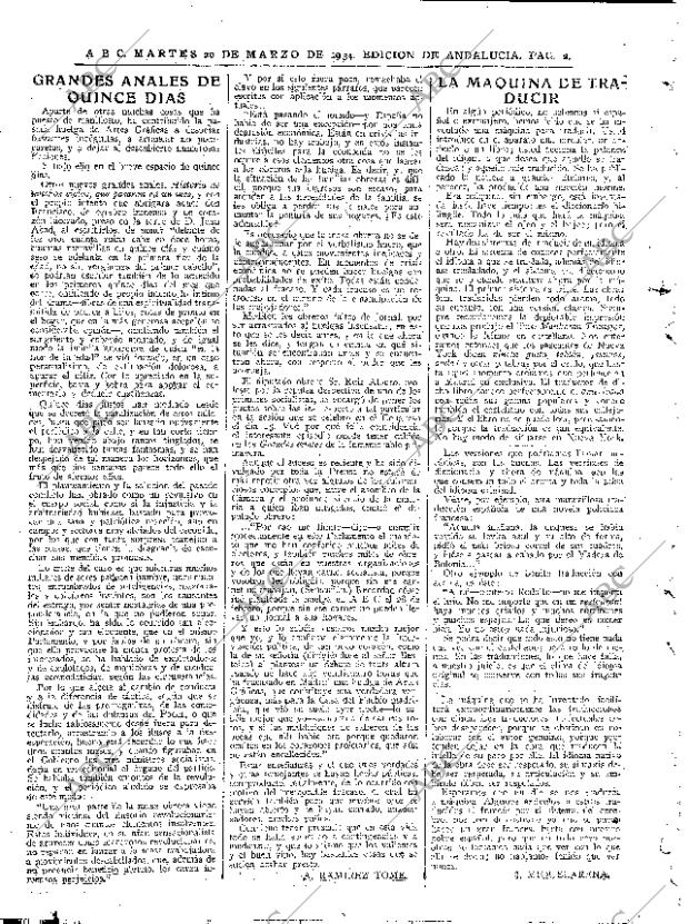 ABC SEVILLA 20-03-1934 página 2