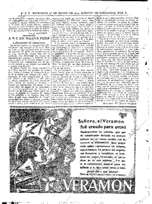 ABC SEVILLA 21-03-1934 página 6