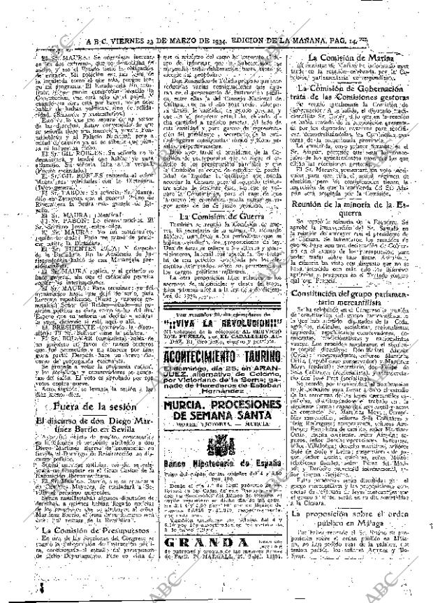 ABC MADRID 23-03-1934 página 14