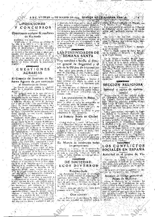 ABC MADRID 23-03-1934 página 16