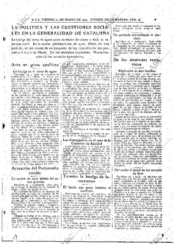 ABC MADRID 23-03-1934 página 19