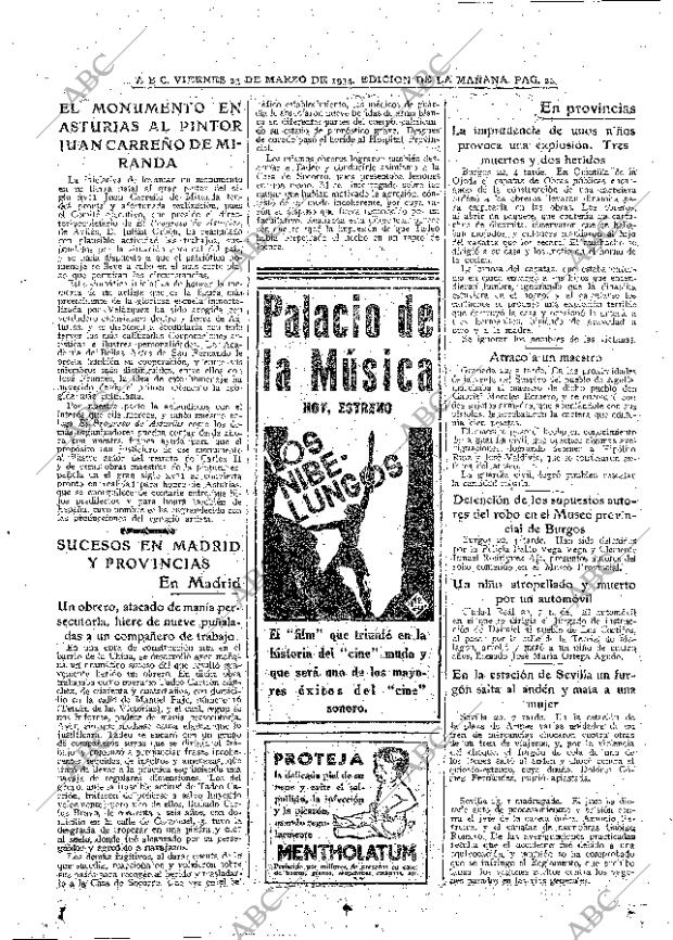 ABC MADRID 23-03-1934 página 22