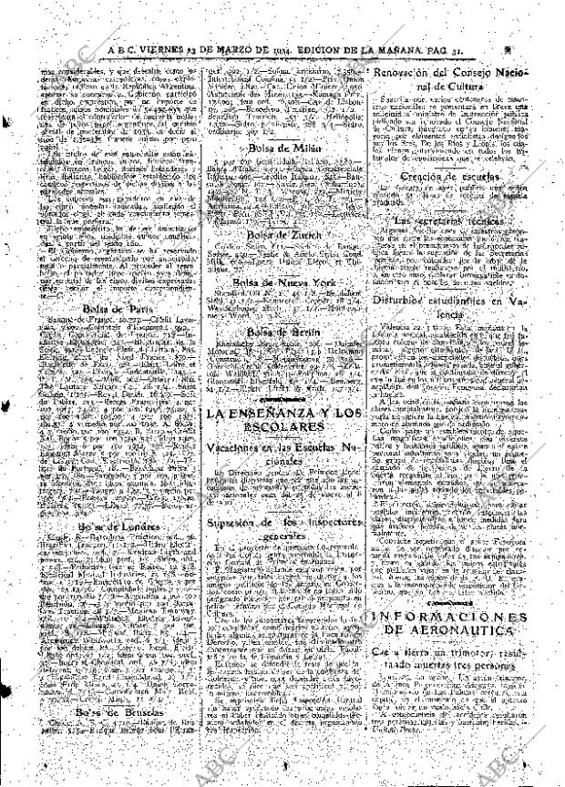 ABC MADRID 23-03-1934 página 31