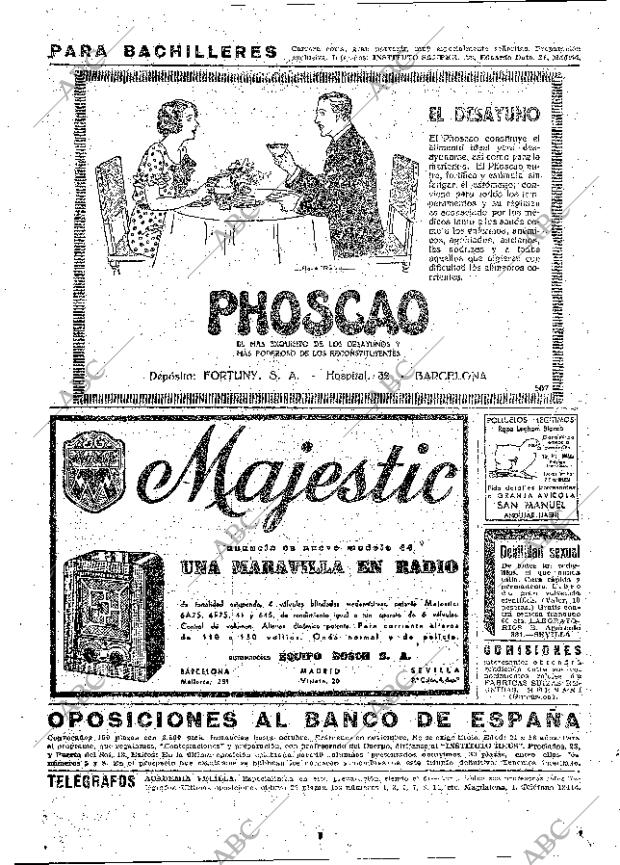 ABC MADRID 23-03-1934 página 36