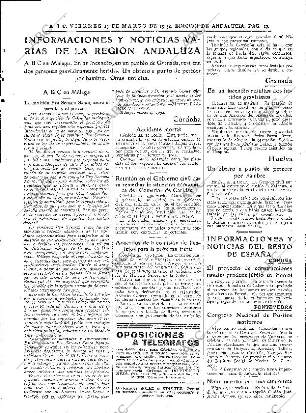 ABC SEVILLA 23-03-1934 página 17