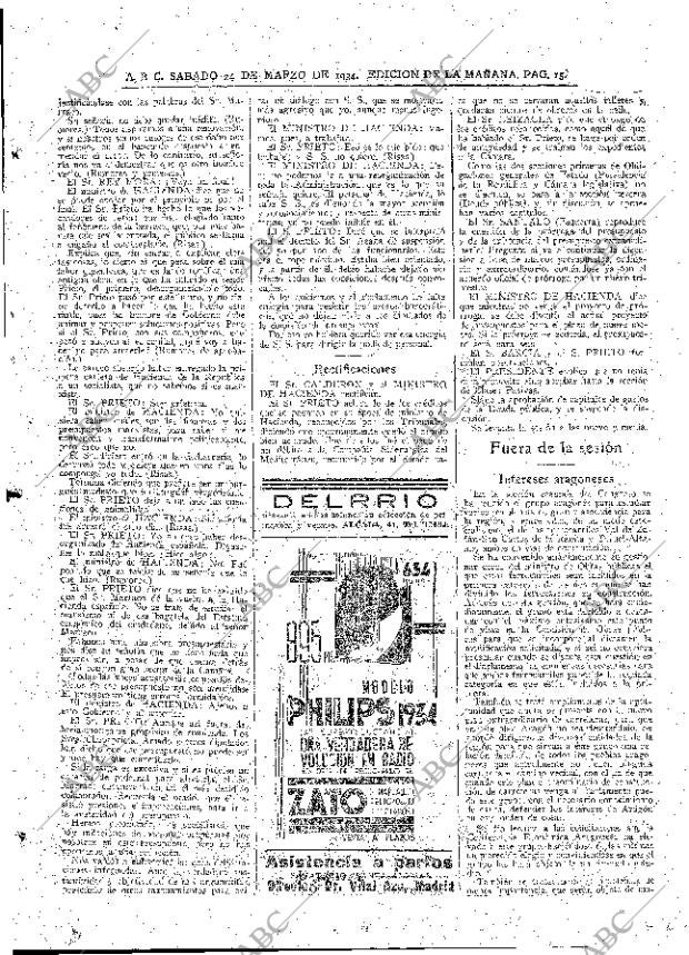 ABC MADRID 24-03-1934 página 15