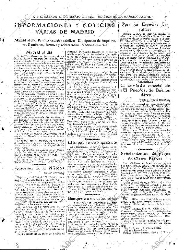 ABC MADRID 24-03-1934 página 31