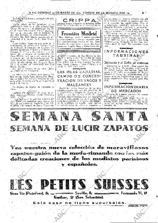 ABC MADRID 25-03-1934 página 12