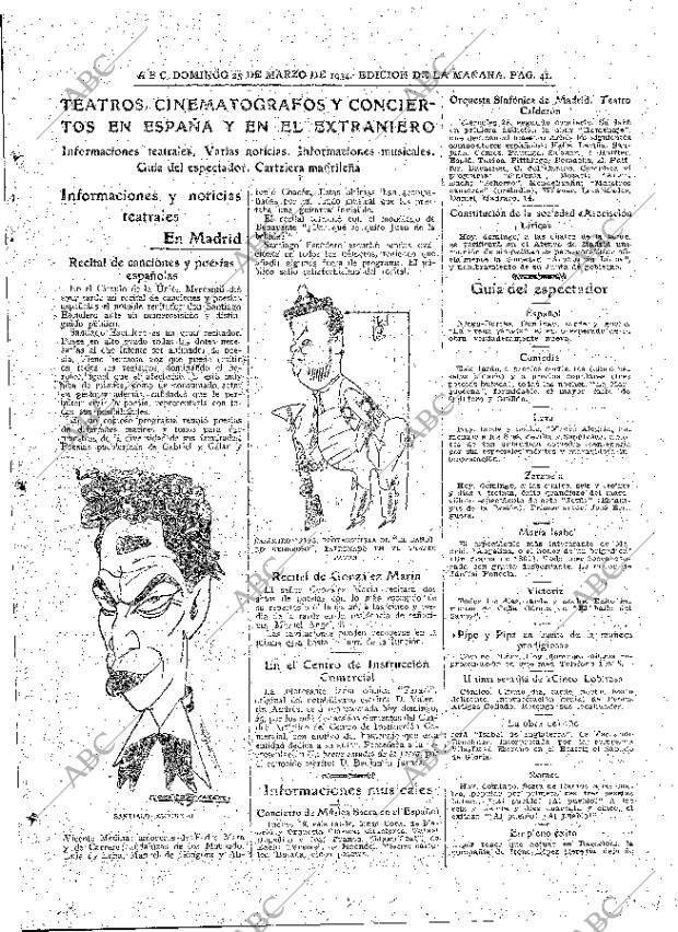 ABC MADRID 25-03-1934 página 41