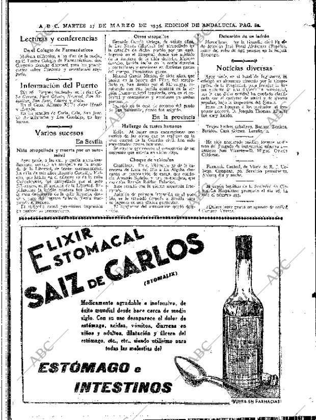 ABC SEVILLA 27-03-1934 página 20