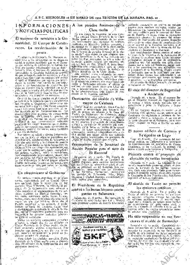 ABC MADRID 28-03-1934 página 21