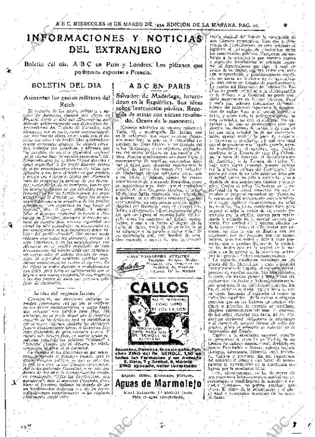 ABC MADRID 28-03-1934 página 27