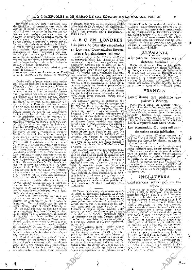 ABC MADRID 28-03-1934 página 28