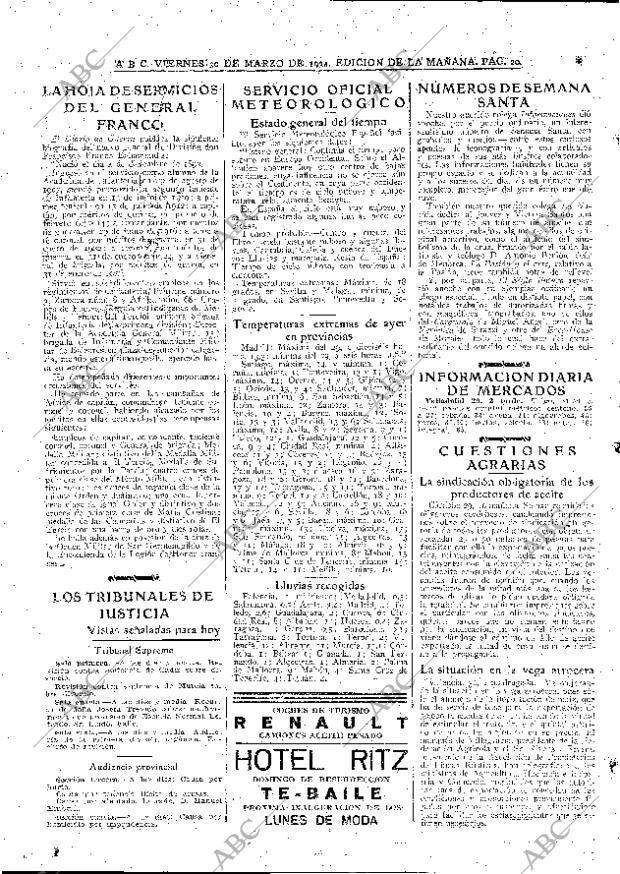 ABC MADRID 30-03-1934 página 20