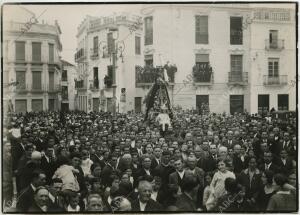 La procesión de Jesús Nazareno, una obra bellísima del escultor Pablo de Rojas,...