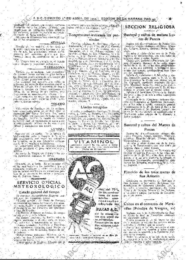 ABC MADRID 01-04-1934 página 25