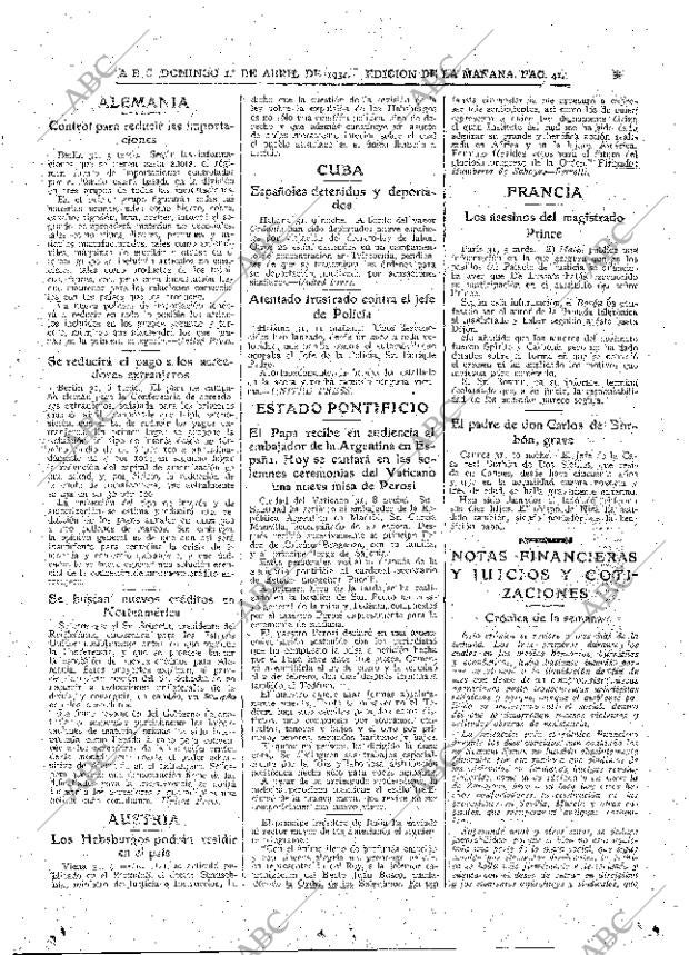 ABC MADRID 01-04-1934 página 41