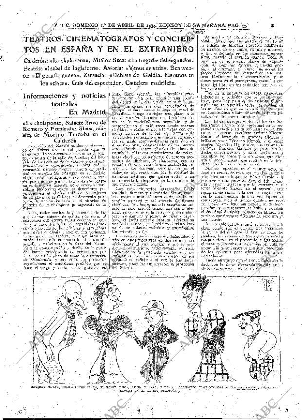 ABC MADRID 01-04-1934 página 43