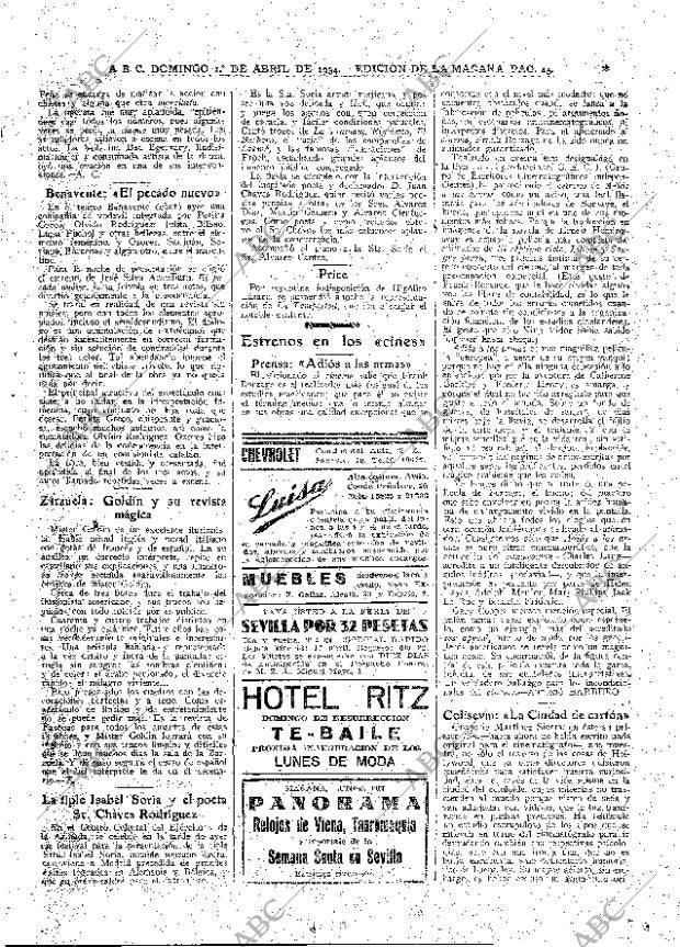 ABC MADRID 01-04-1934 página 45