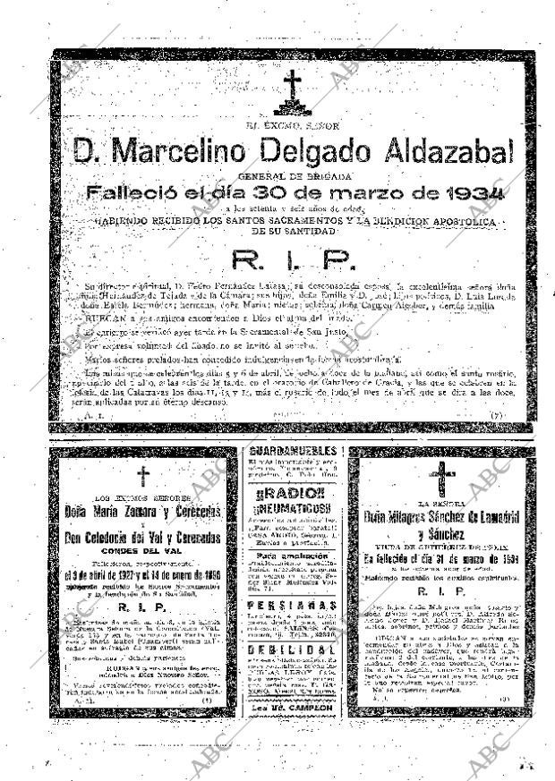 ABC MADRID 01-04-1934 página 58