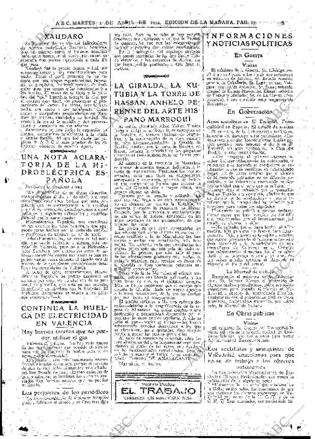 ABC MADRID 03-04-1934 página 17