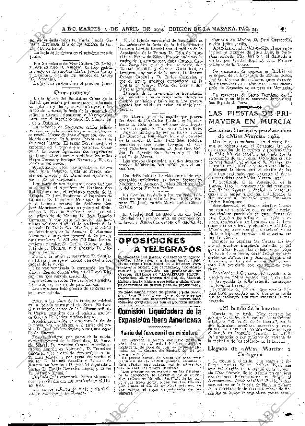 ABC MADRID 03-04-1934 página 24