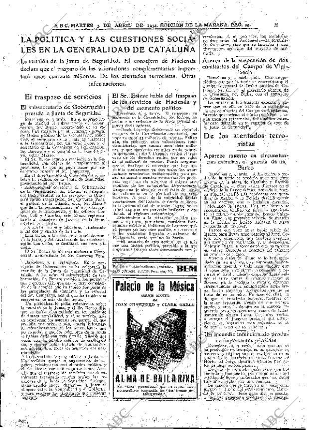 ABC MADRID 03-04-1934 página 29