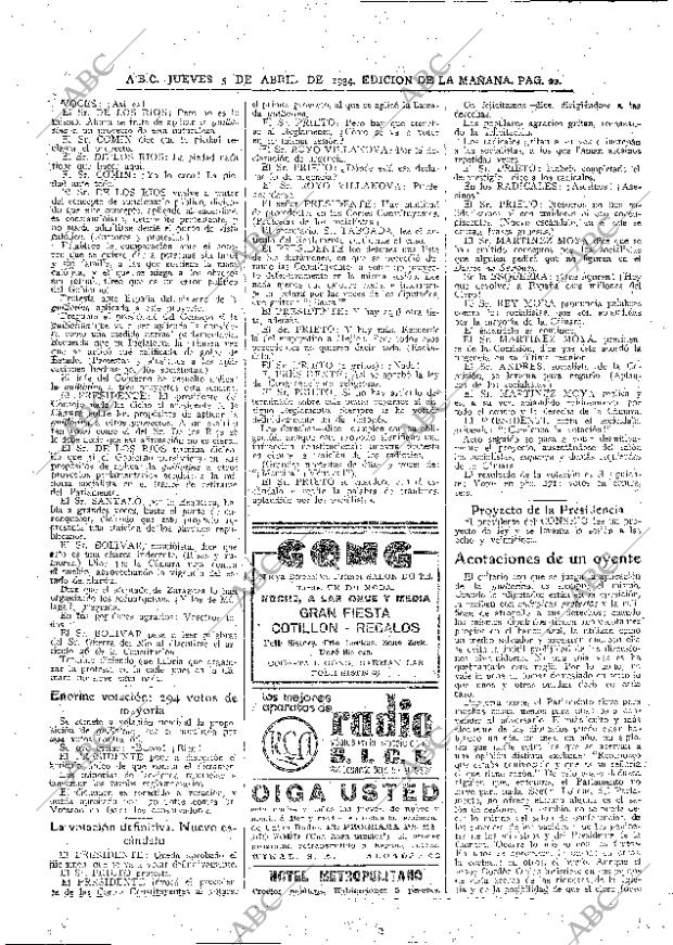 ABC MADRID 05-04-1934 página 22