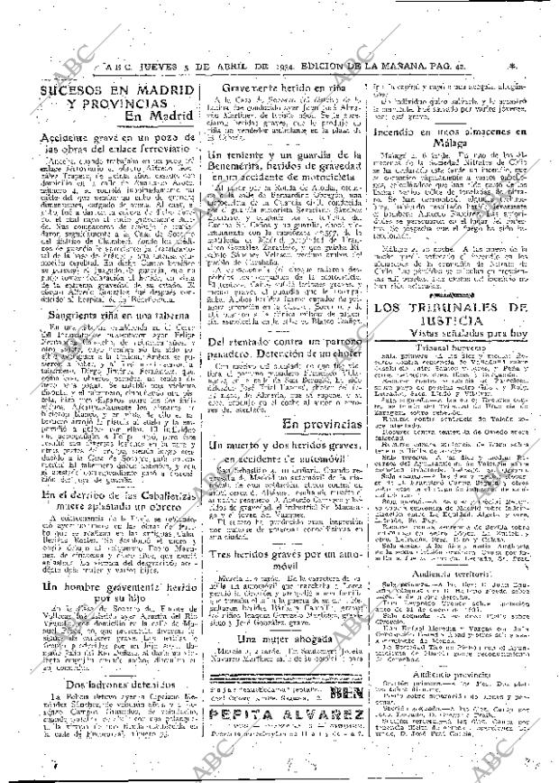 ABC MADRID 05-04-1934 página 42