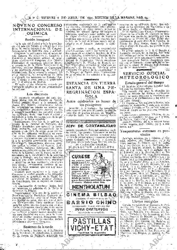ABC MADRID 06-04-1934 página 24