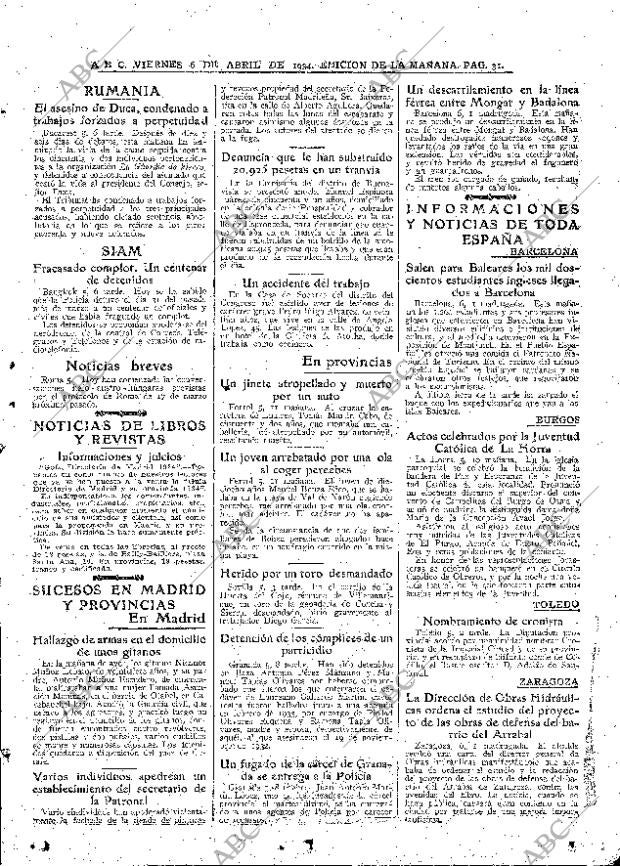 ABC MADRID 06-04-1934 página 31