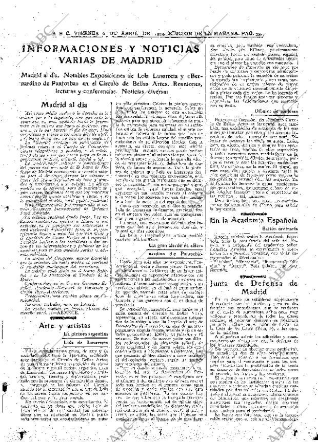 ABC MADRID 06-04-1934 página 33