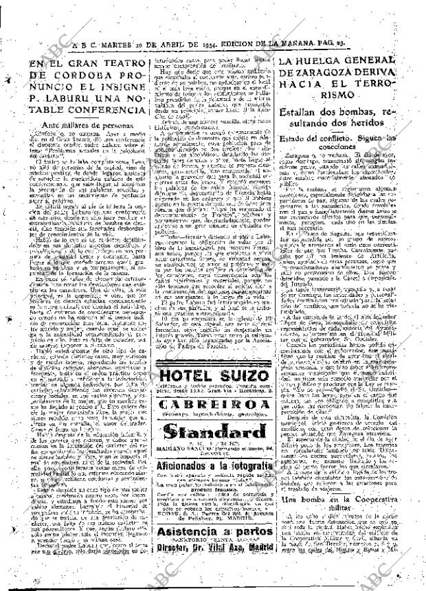 ABC MADRID 10-04-1934 página 23