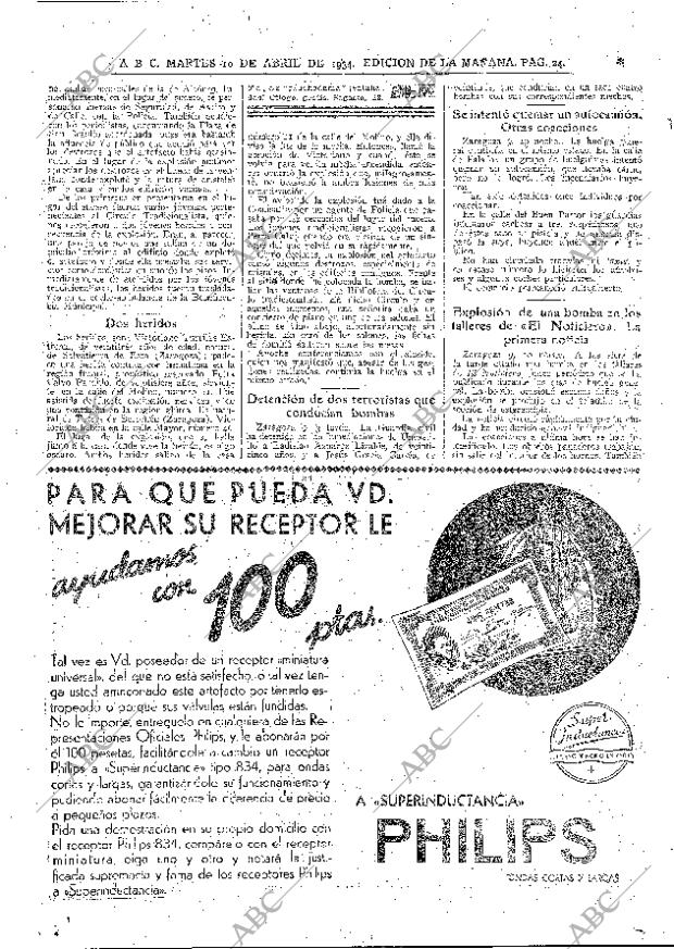 ABC MADRID 10-04-1934 página 24