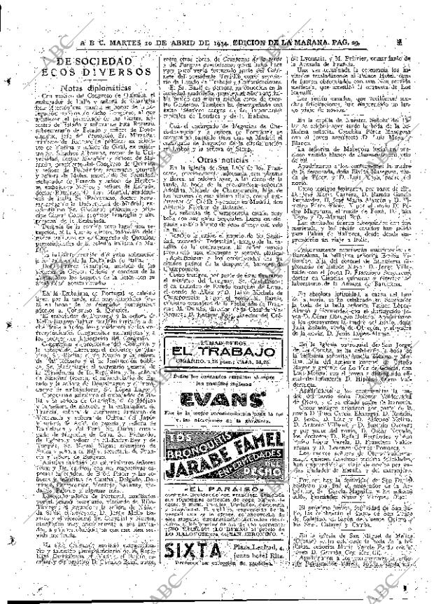 ABC MADRID 10-04-1934 página 29