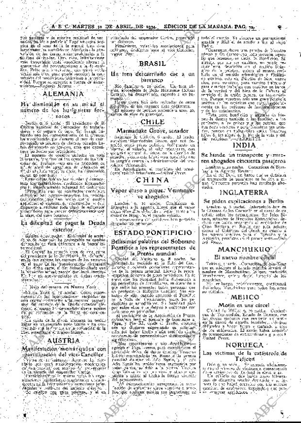 ABC MADRID 10-04-1934 página 32