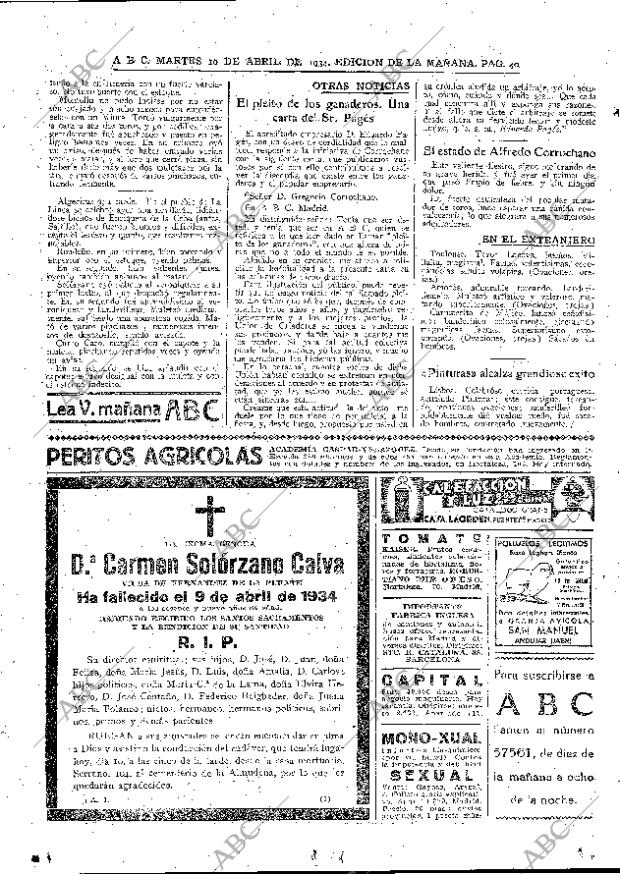 ABC MADRID 10-04-1934 página 40