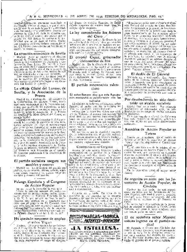ABC SEVILLA 11-04-1934 página 15