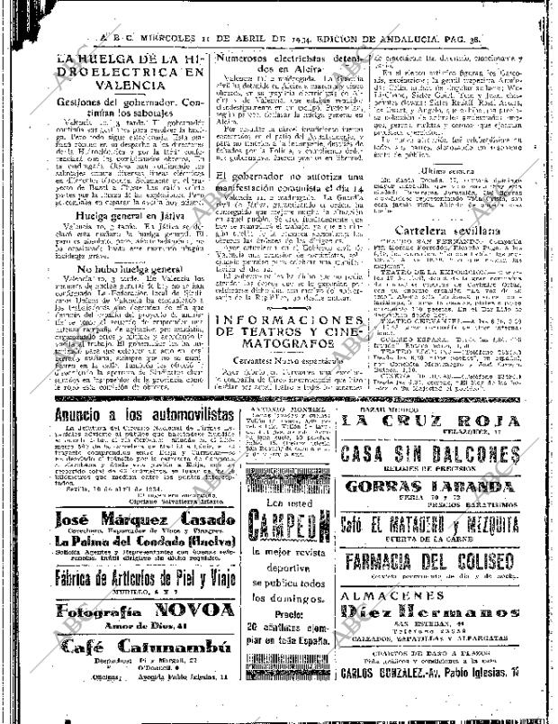 ABC SEVILLA 11-04-1934 página 36